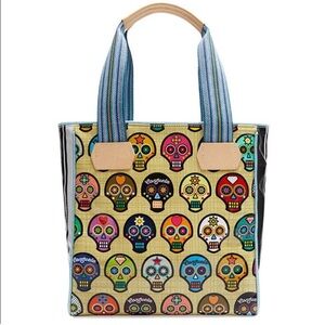 NEW  Consuela Sug
Classic Tote Sugar Skulls Consuela Cloth